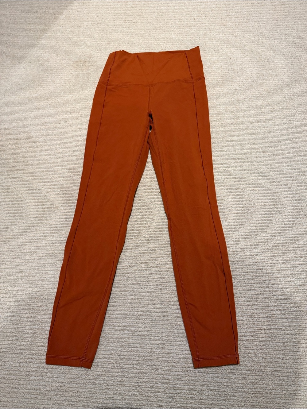 Left On Friday Terracotta High-Rise Leggings